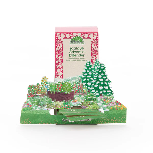 Saatgut Adventskalender 2025 Winterlandschaft
