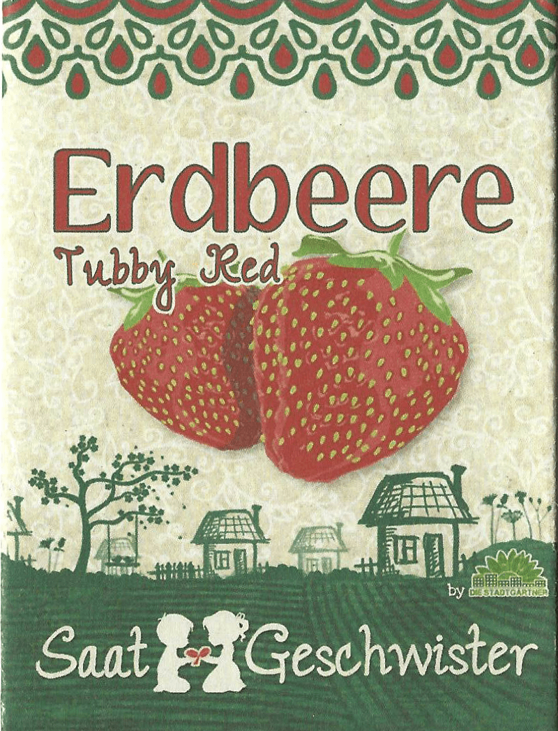 Erdbeere "Tubby Red" - Saatgeschwister