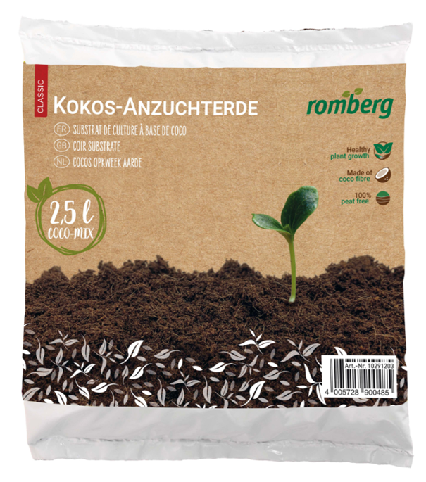 Kokos-Anzuchterde (2,5 l)