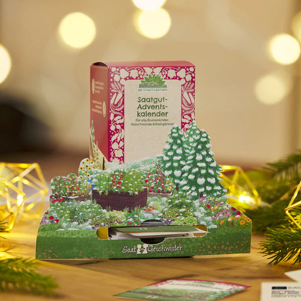 Saatgut Adventskalender 2025 Winterlandschaft